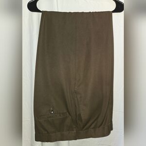 Haggar Men's Dress Pants, Brown, Size 40 X 30.